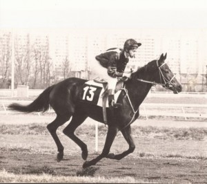 Sophie SAGOT course à cheval